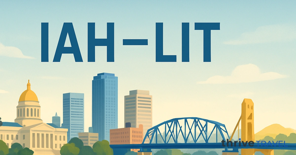 Houston to Little Rock