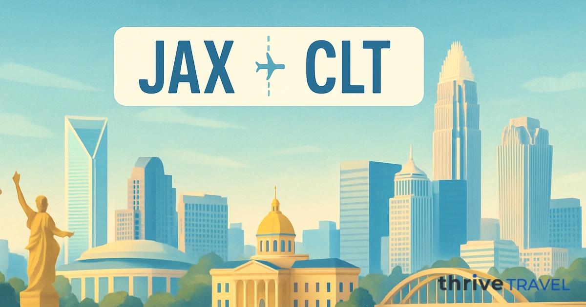 Jacksonville to Charlotte