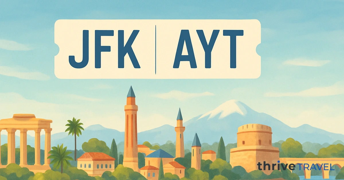 New York to Antalya