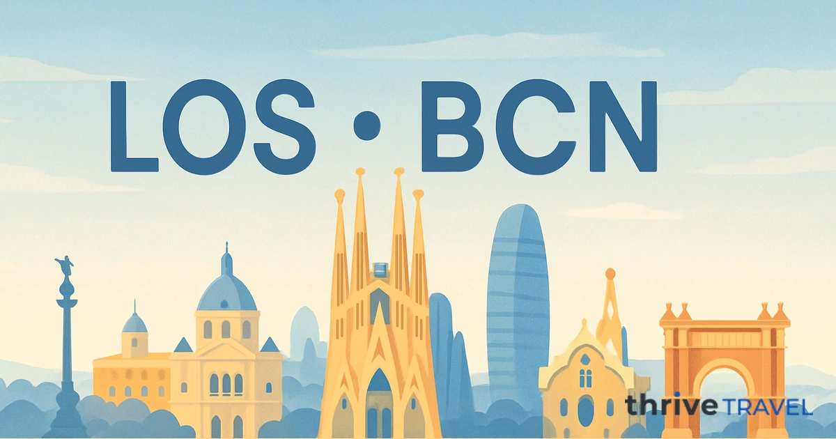 Lagos to Barcelona