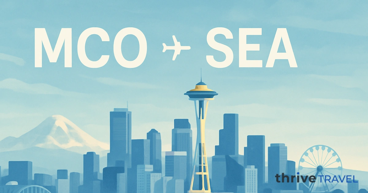 Orlando to Seattle