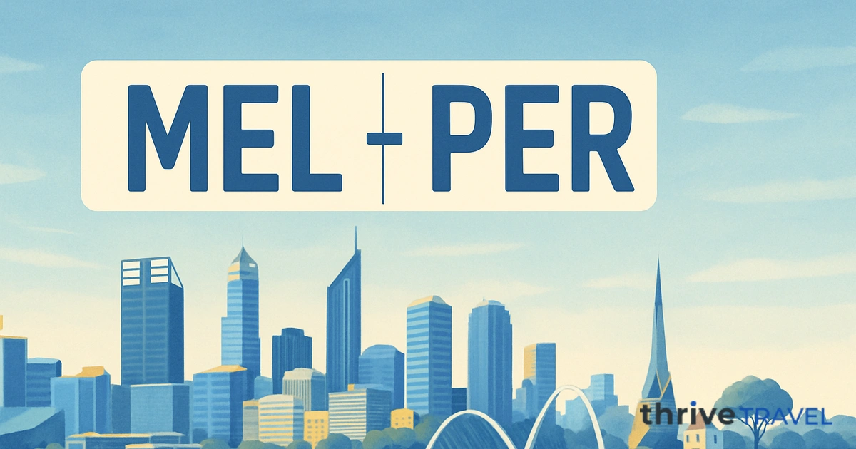 Melbourne to Perth