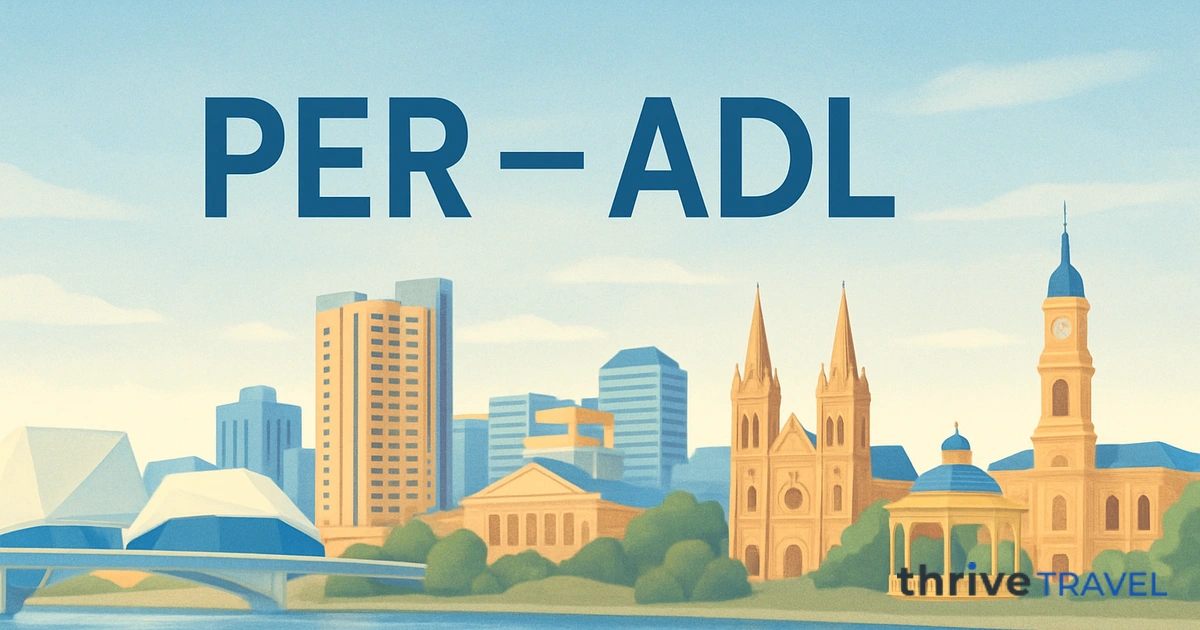 Perth to Adelaide
