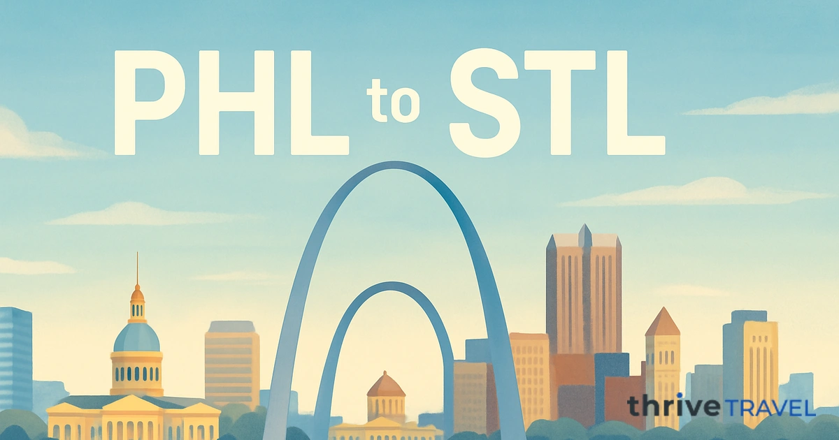 Philadelphia to St. Louis