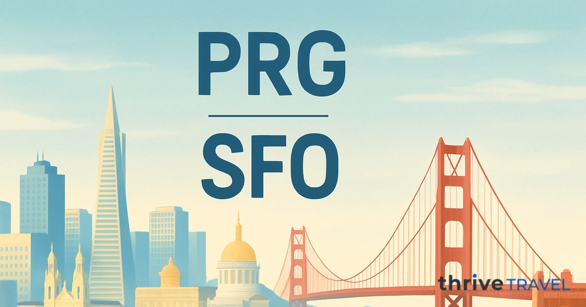 Prague to San Francisco