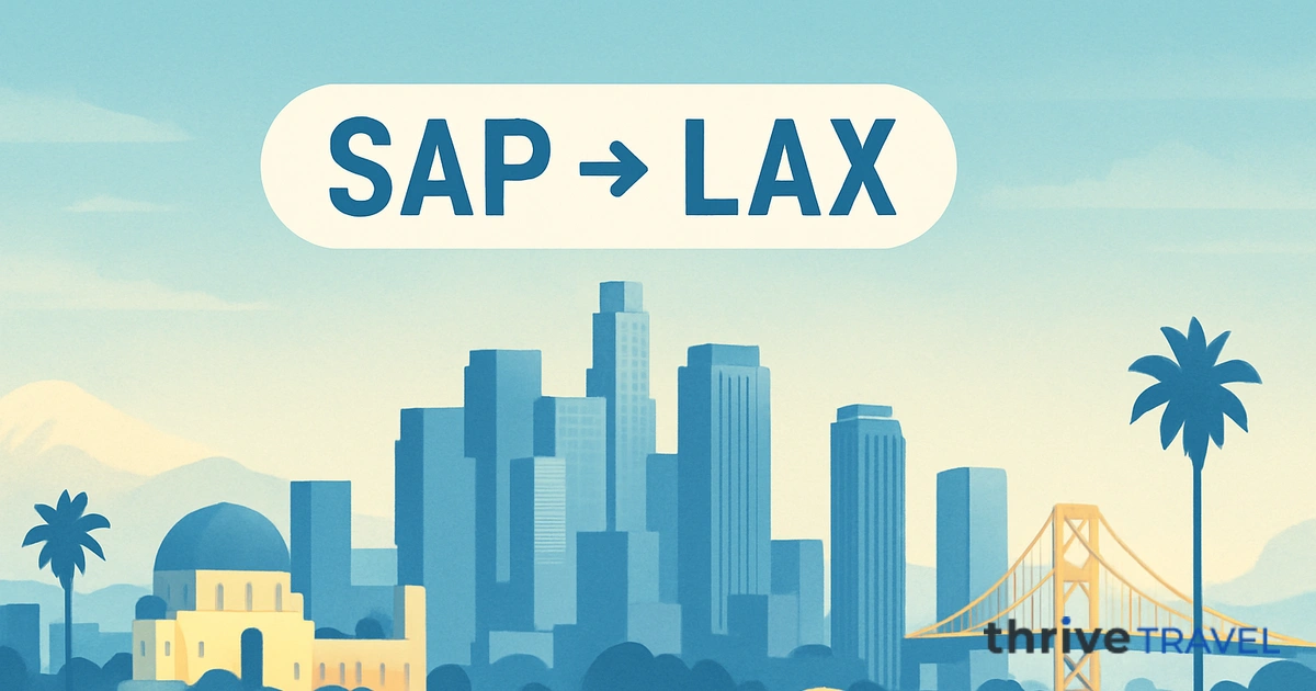 Sapporo to Los Angeles