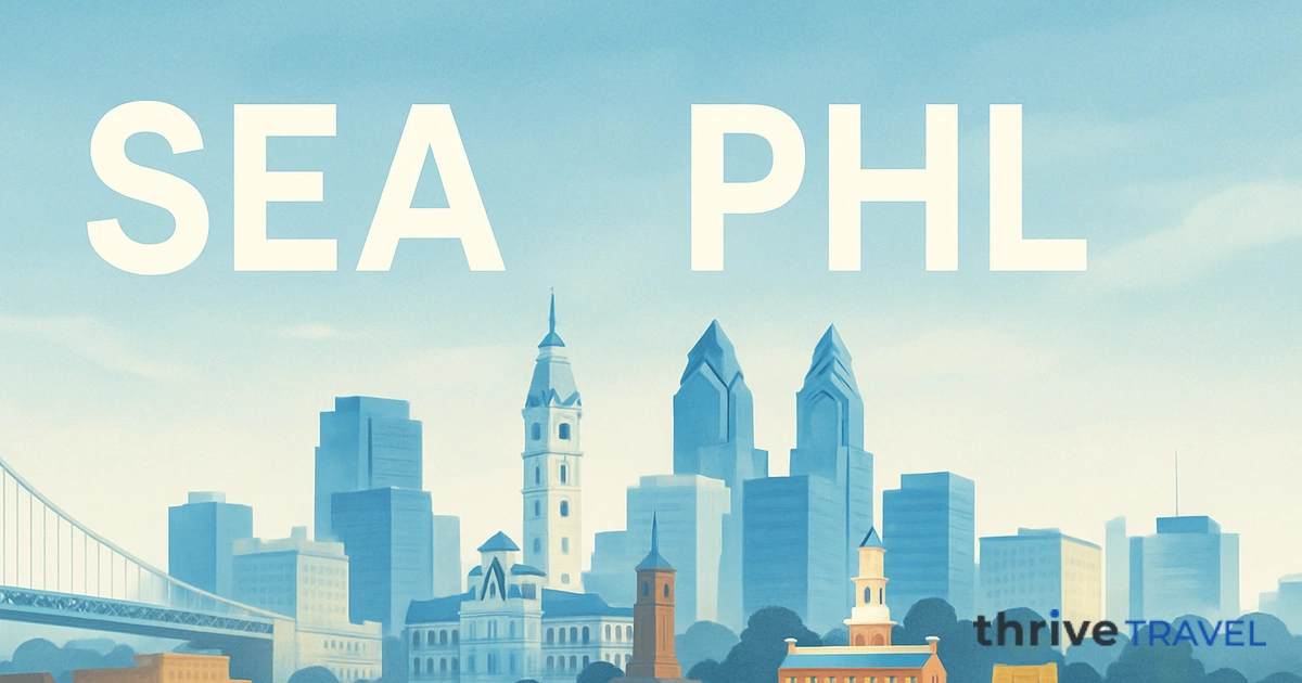 Seattle to Philadelphia