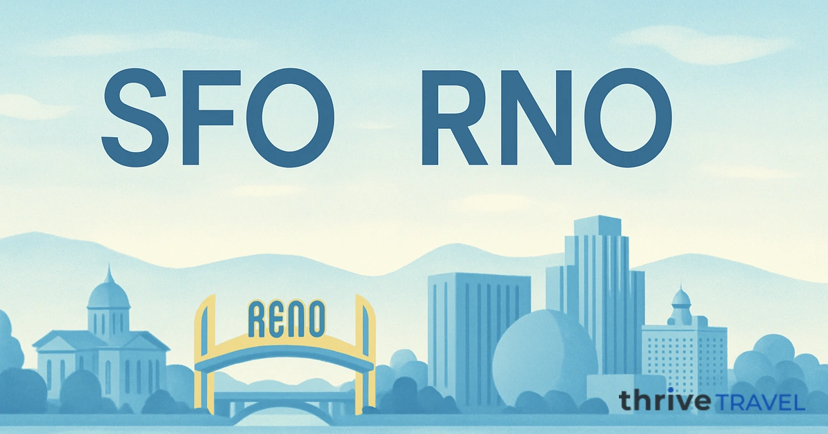 San Francisco to Reno