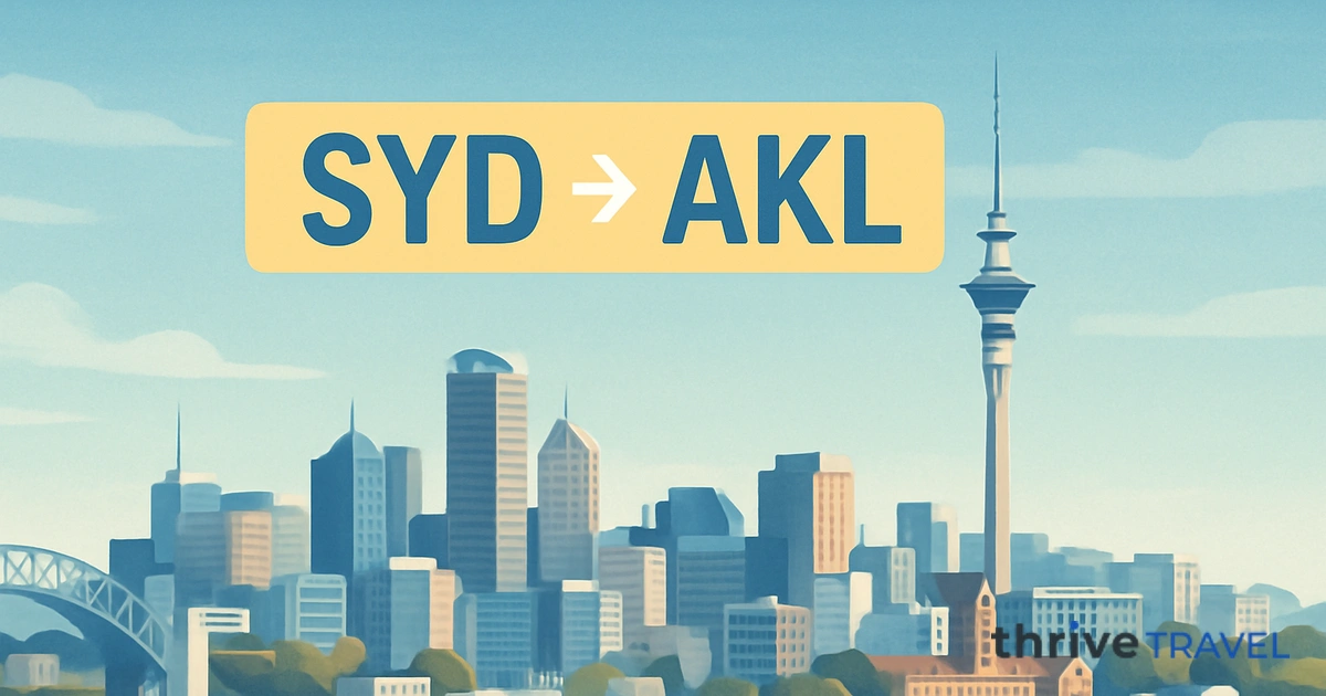 Sydney to Auckland