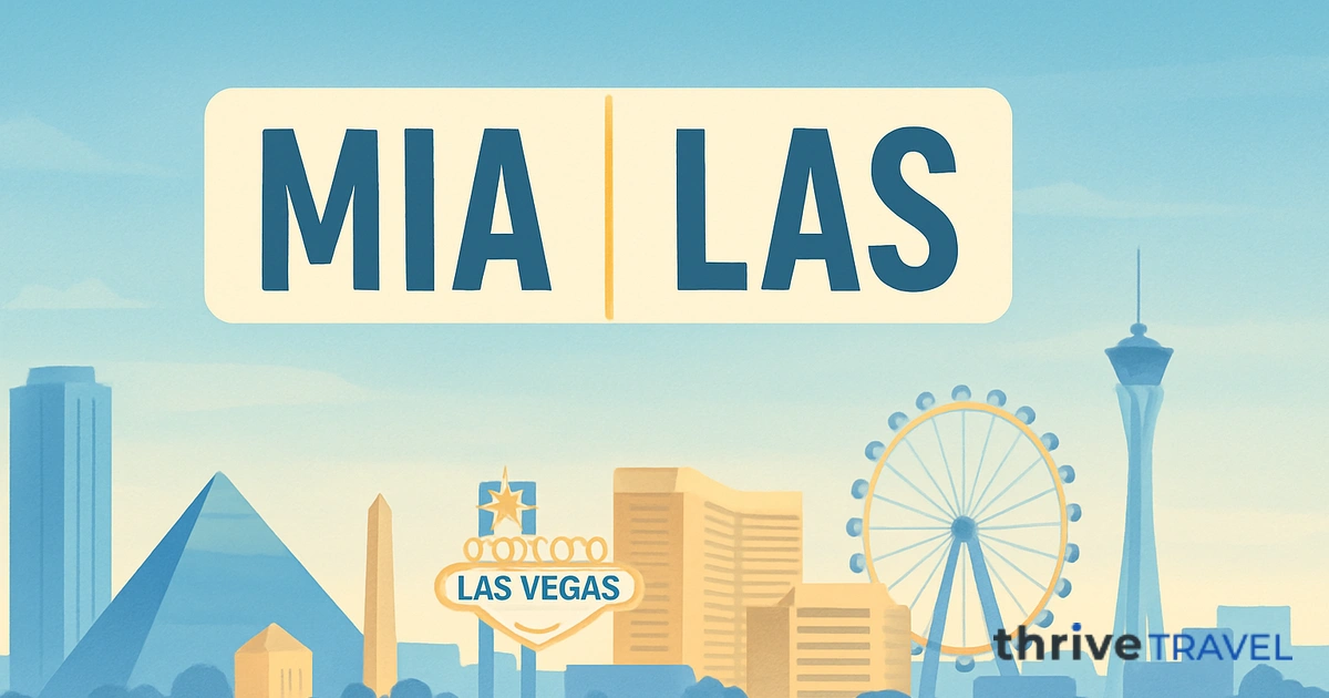 Miami to Las Vegas