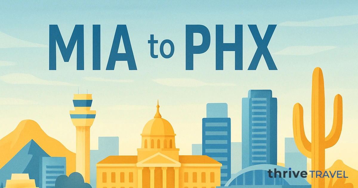 Miami to Phoenix