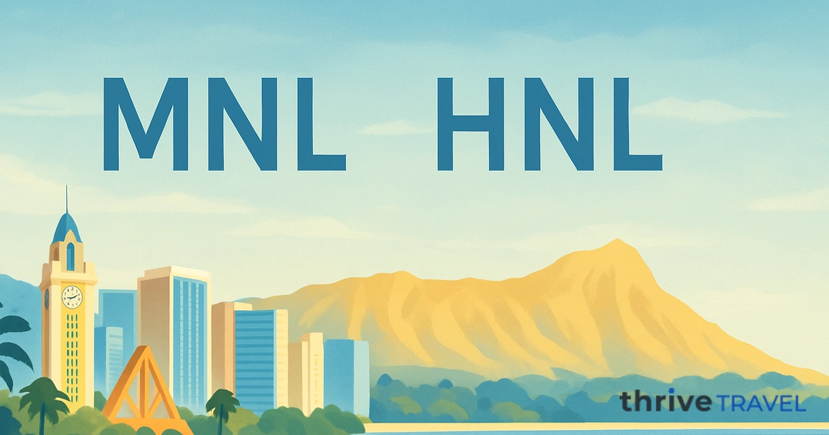 Manila to Honolulu
