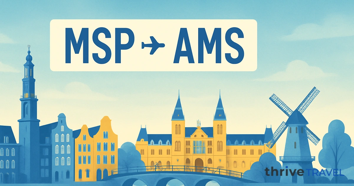 Minneapolis to Amsterdam