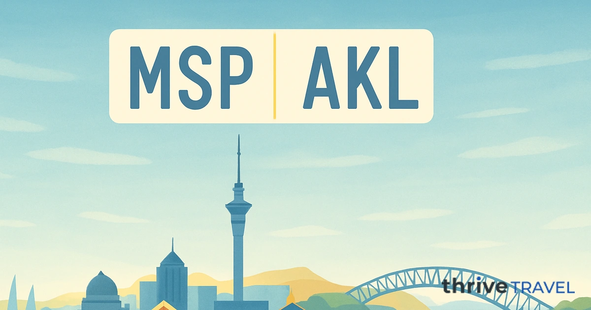 Minneapolis to Auckland