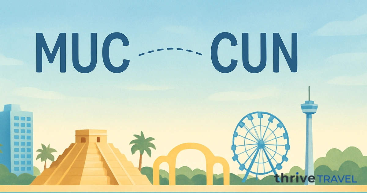 Munich to Cancun