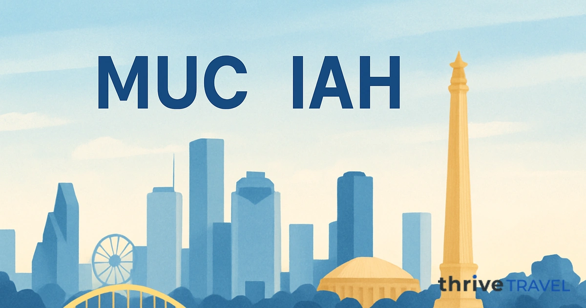 Munich to Houston