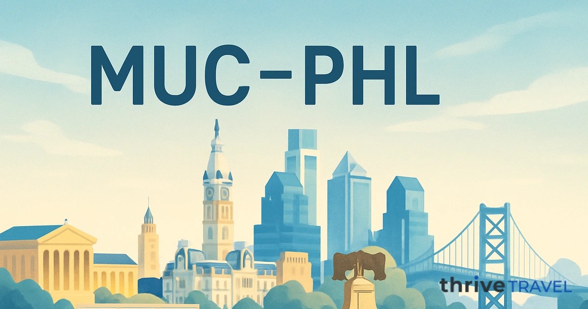 Munich to Philadelphia