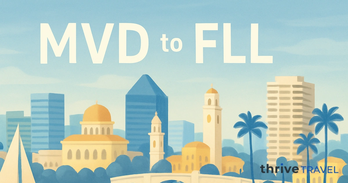 Montevideo to Fort Lauderdale