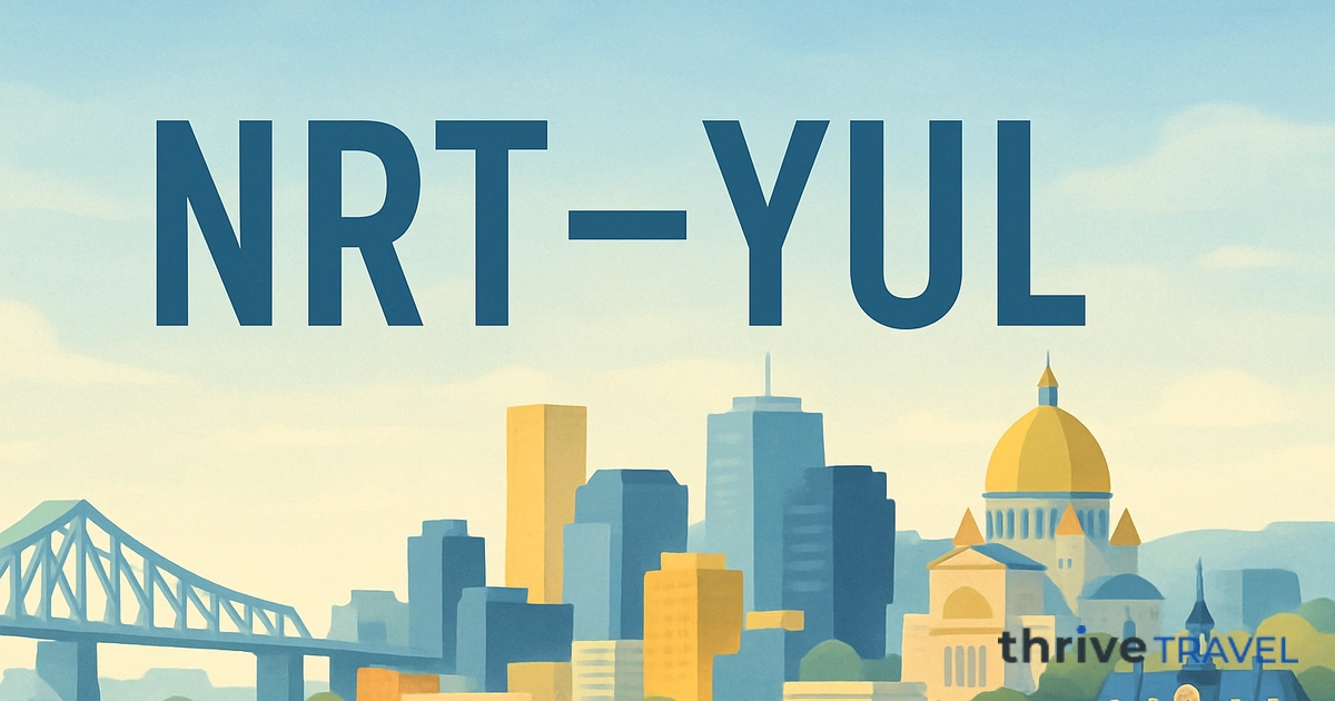 Tokyo to Montreal