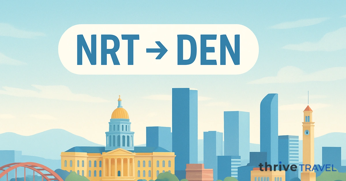 Tokyo to Denver