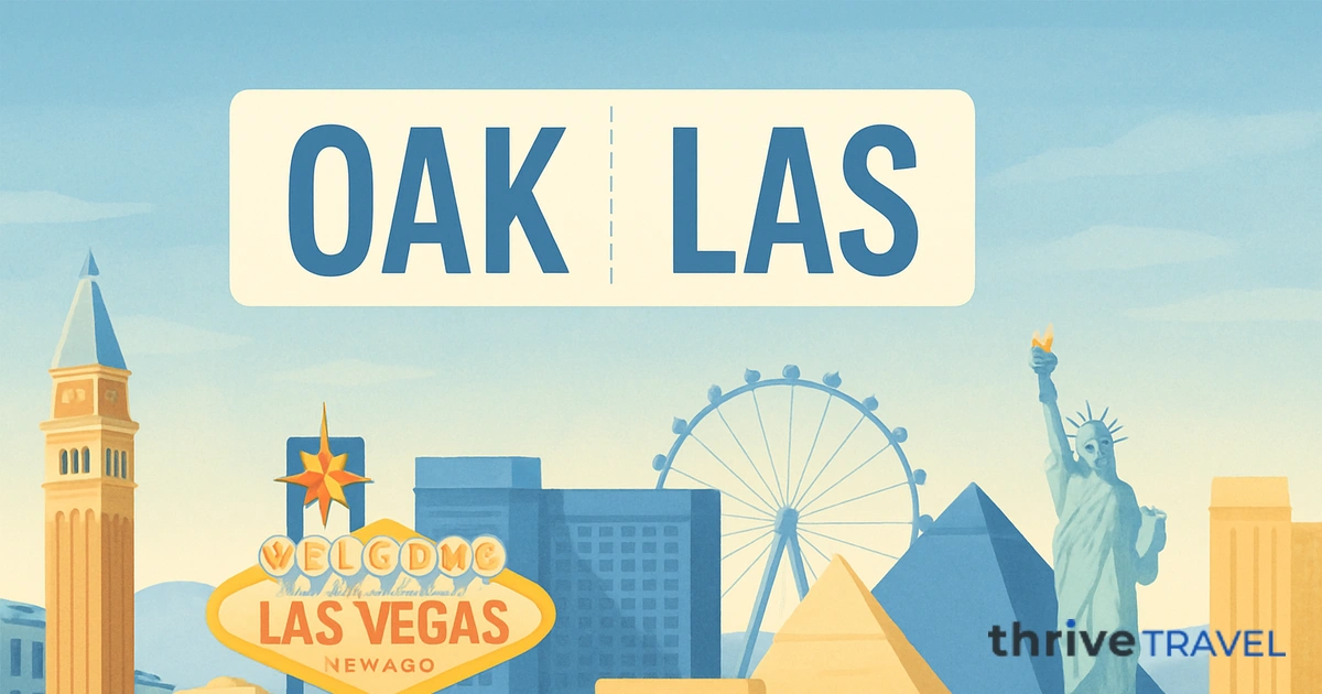 Oakland to Las Vegas