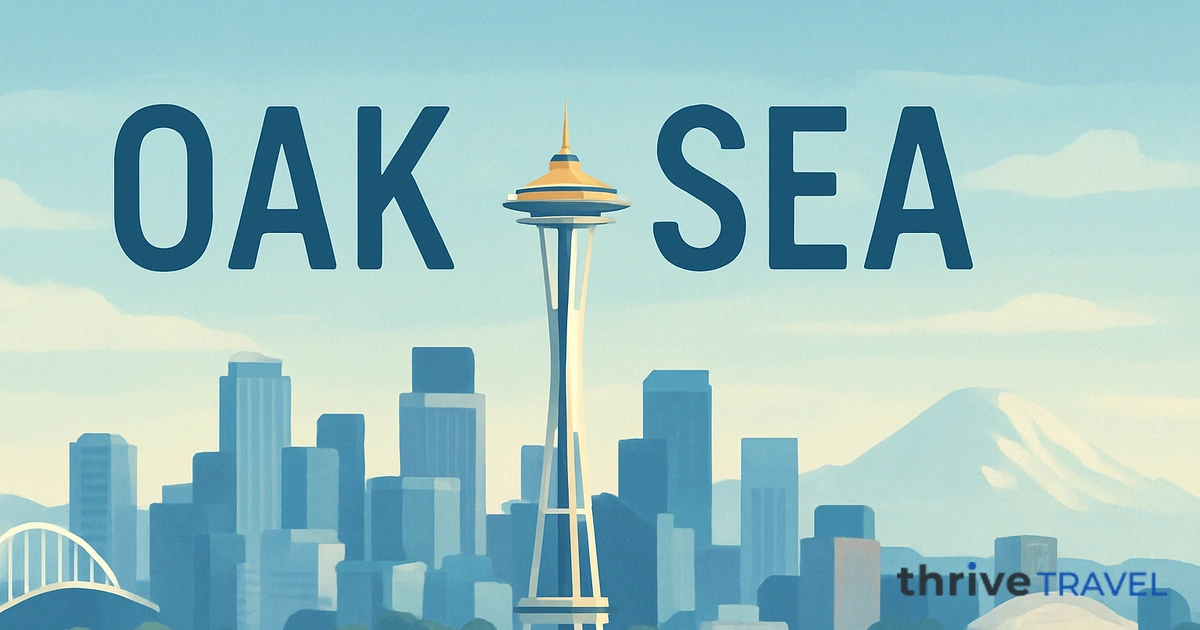 Oakland to Seattle
