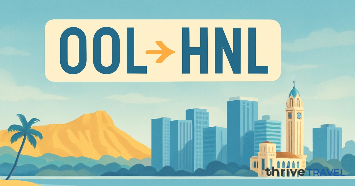 Gold Coast to Honolulu