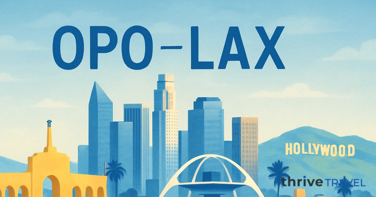 Porto to Los Angeles