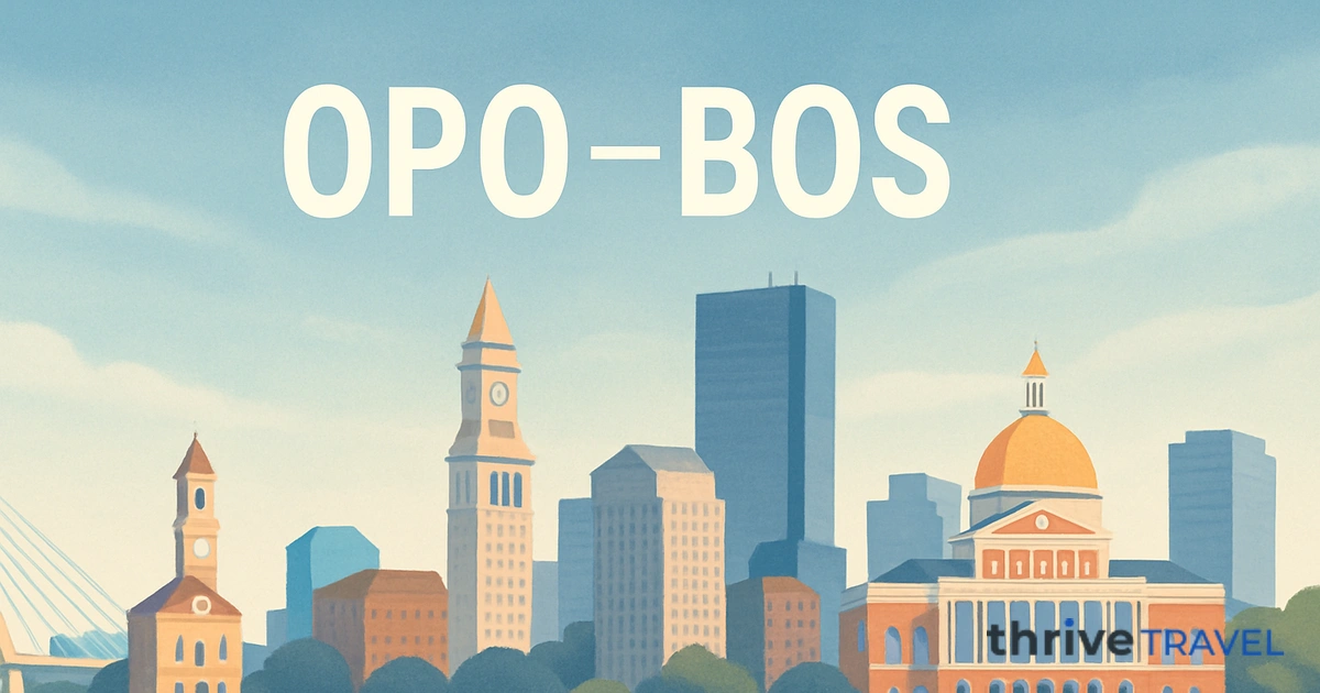 Porto to Boston