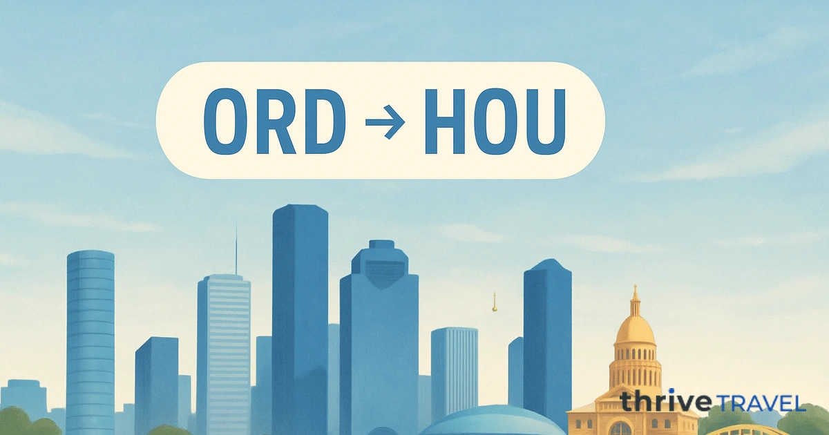 Chicago to Houston
