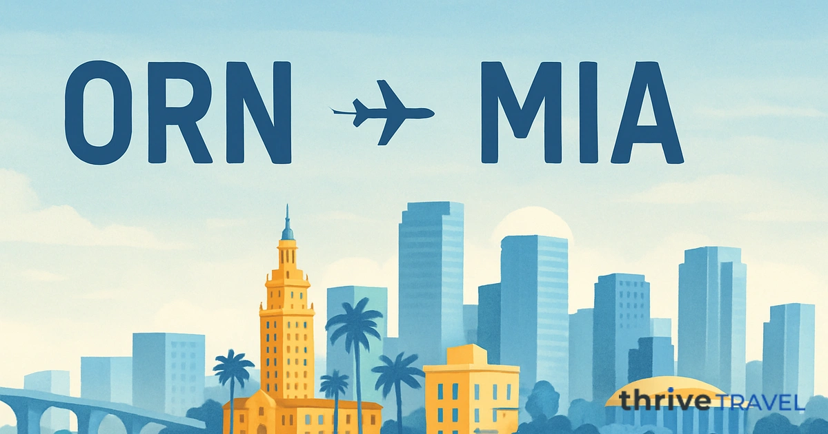 Oran to Miami
