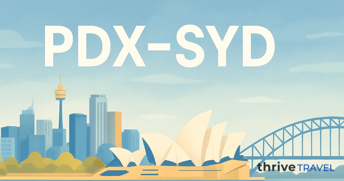 Portland to Sydney