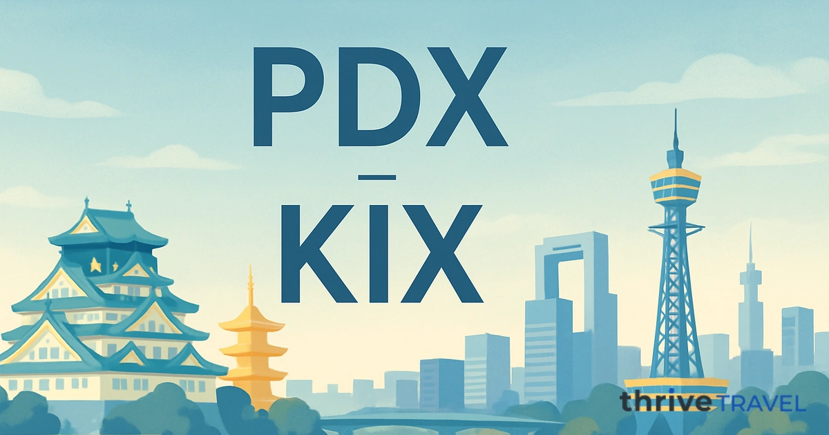 Portland to Osaka