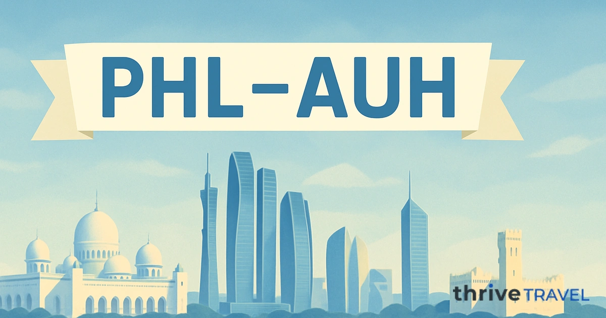 Philadelphia to Abu Dhabi