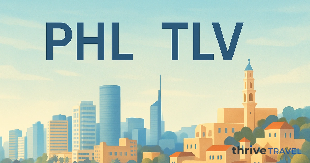 Philadelphia to Tel Aviv