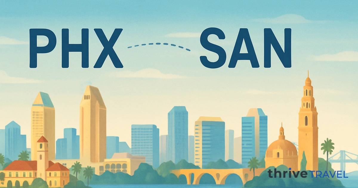 Phoenix to San Diego