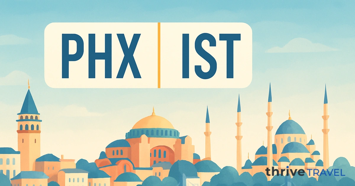 Phoenix to Istanbul