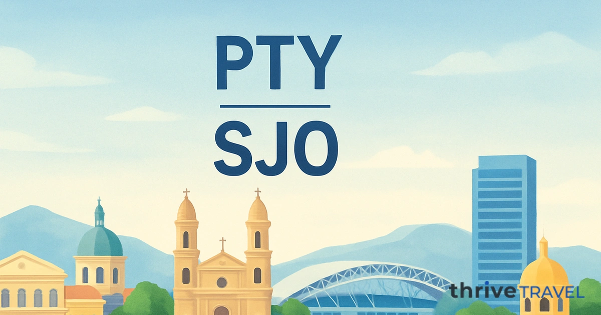 Panama City to San Jose