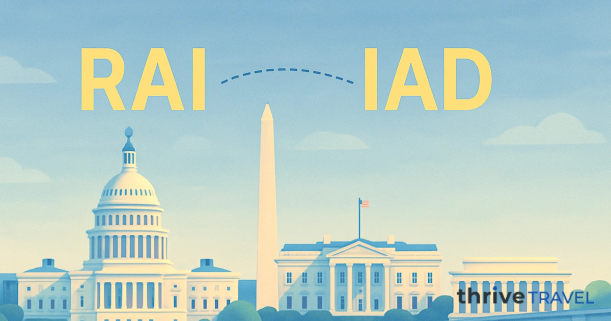 Praia to Washington