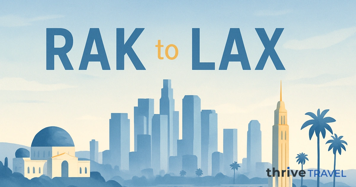 Marrakech to Los Angeles