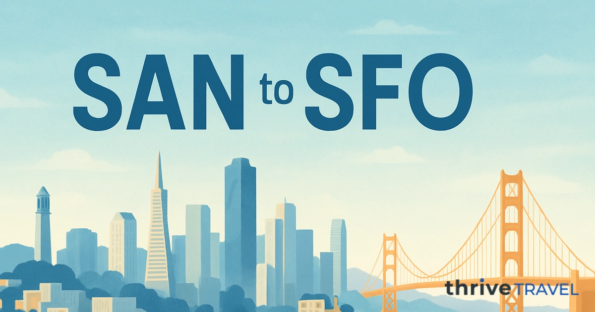 San Diego to San Francisco