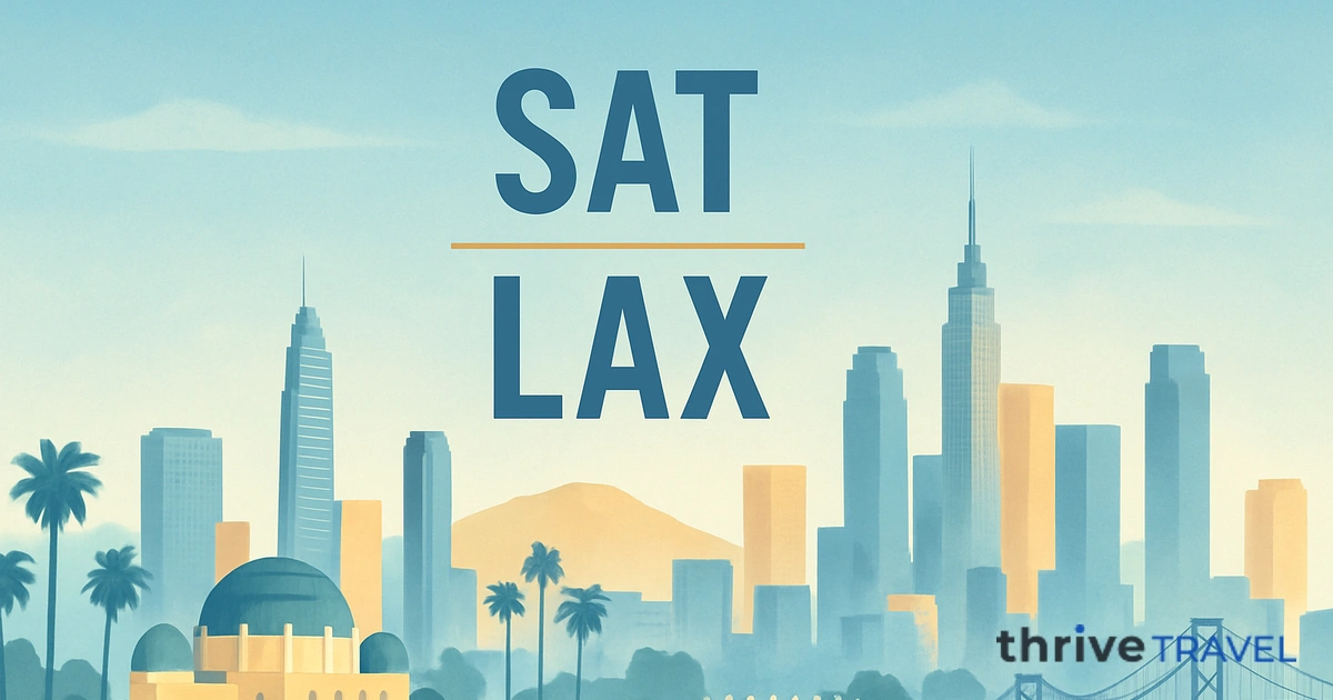San Antonio to Los Angeles