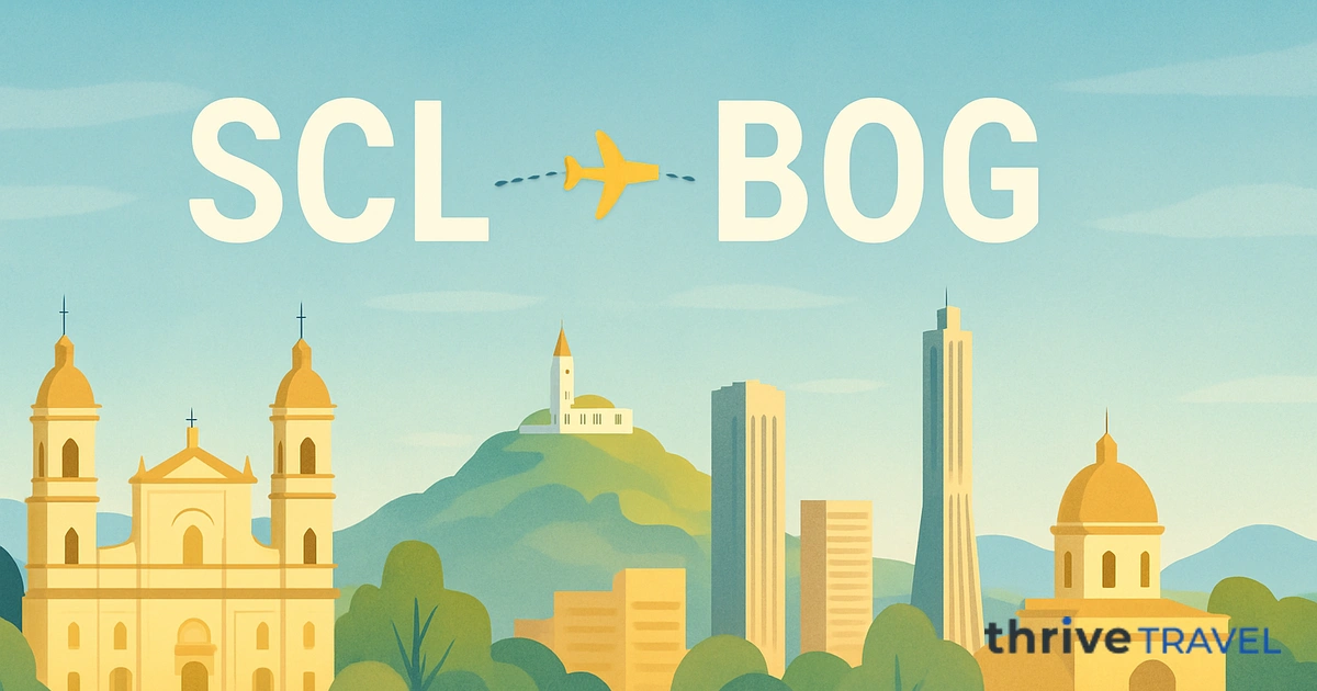 Santiago to Bogotá