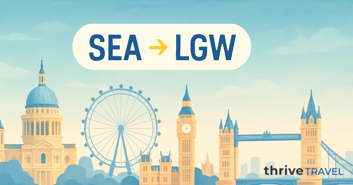 Seattle to London