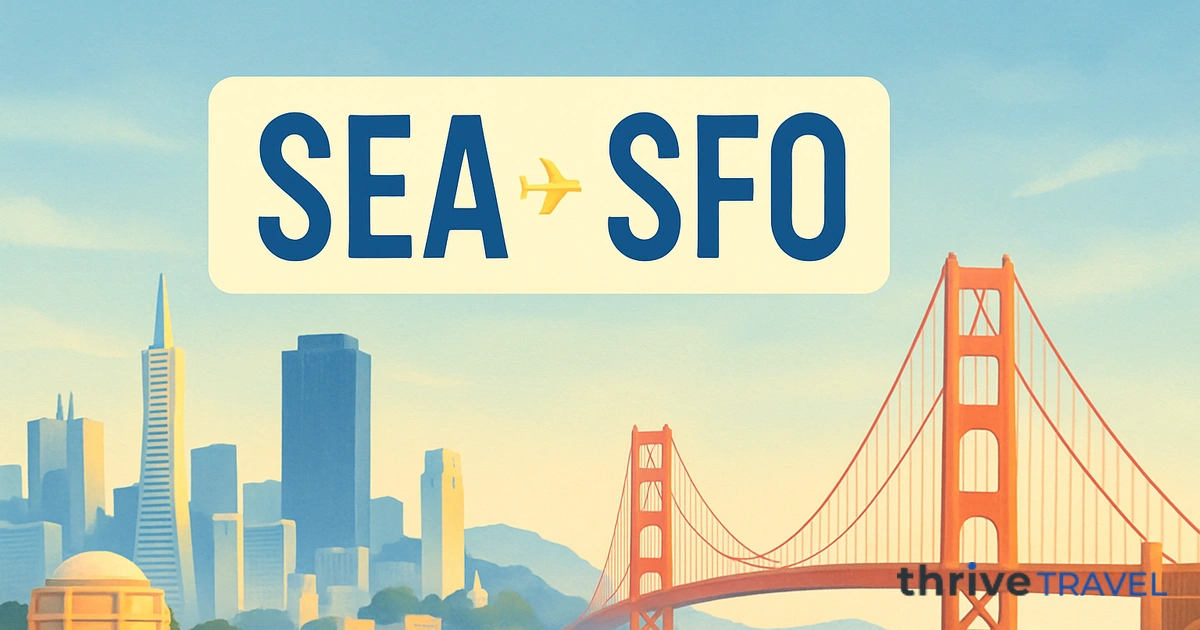 Seattle to San Francisco