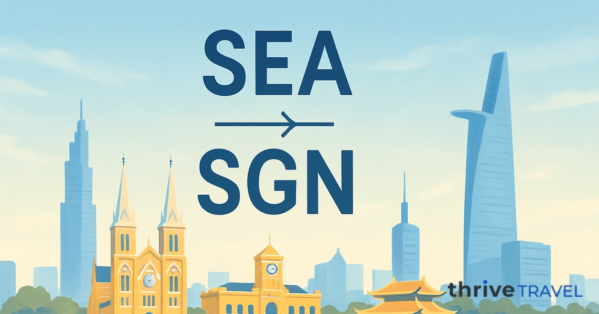 Seattle to Ho Chi Minh City