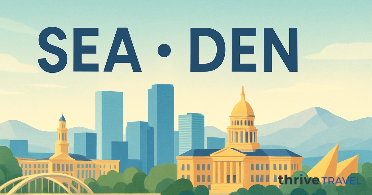 Seattle to Denver
