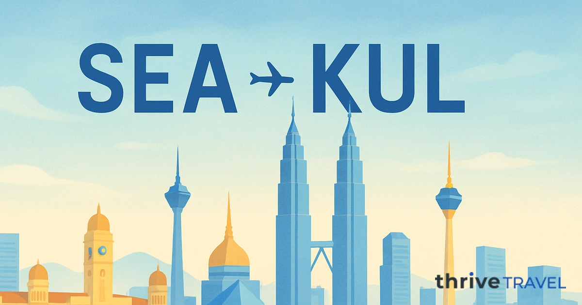 Seattle to Kuala Lumpur