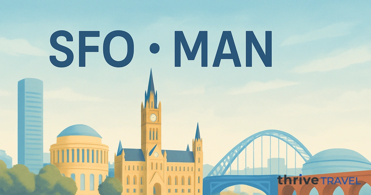 San Francisco to Manchester