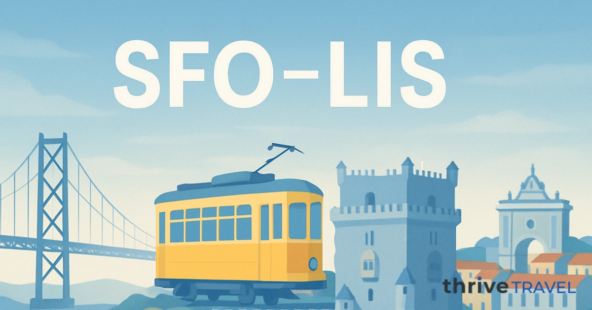 San Francisco to Lisbon